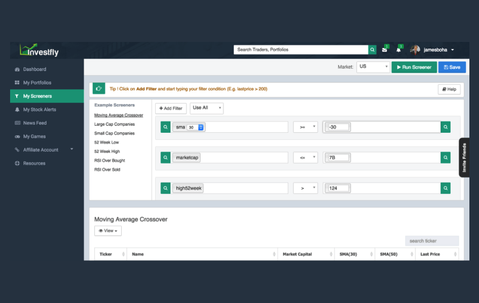 Investfly | The Hub by Tradier Investfly